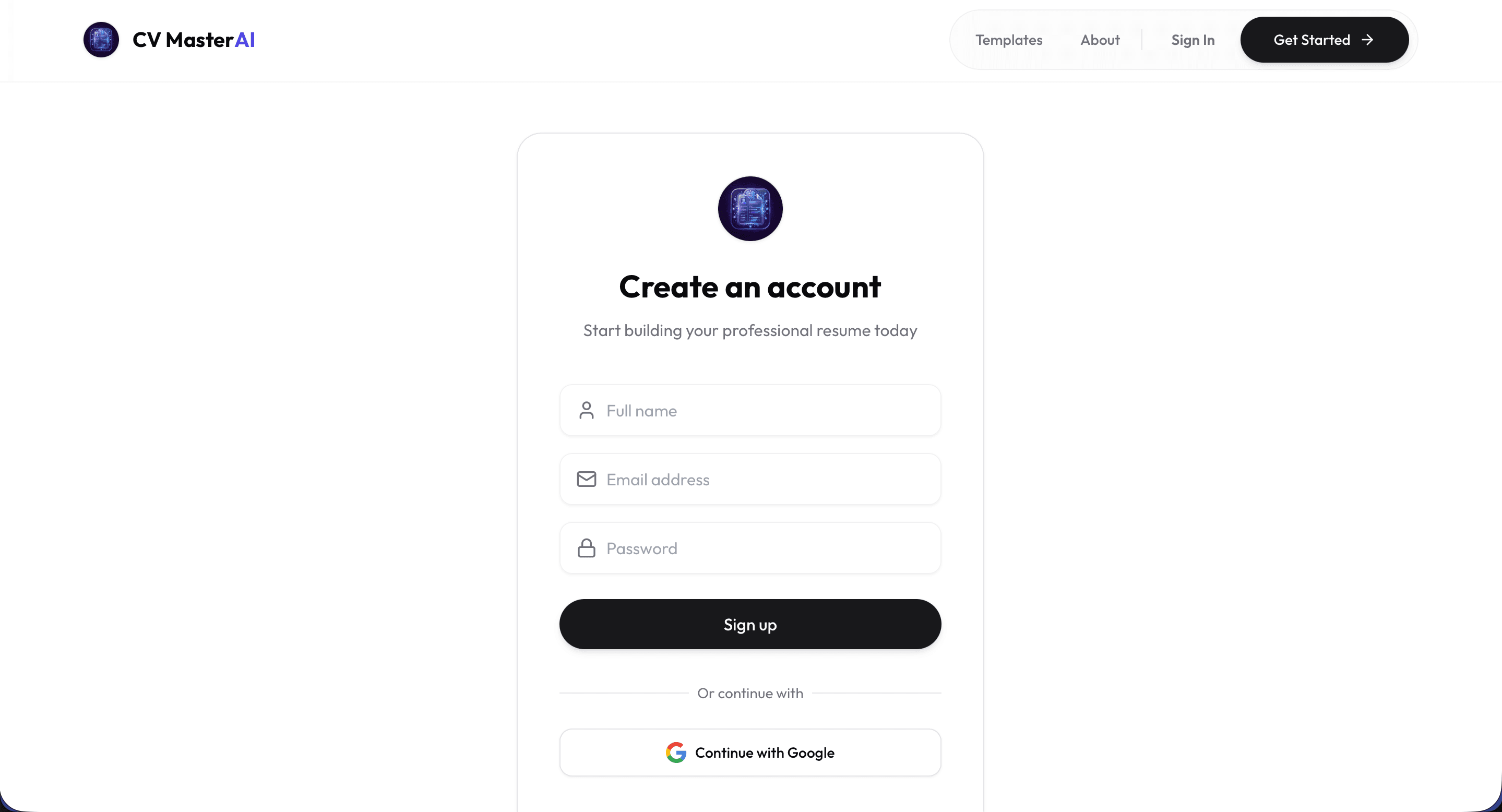 CVMaster AI — project screenshot 5